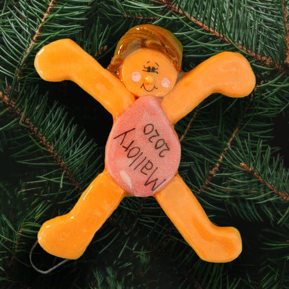 Ornamento Ginasta Cartowheel por atacado de Dough Delights, Inc