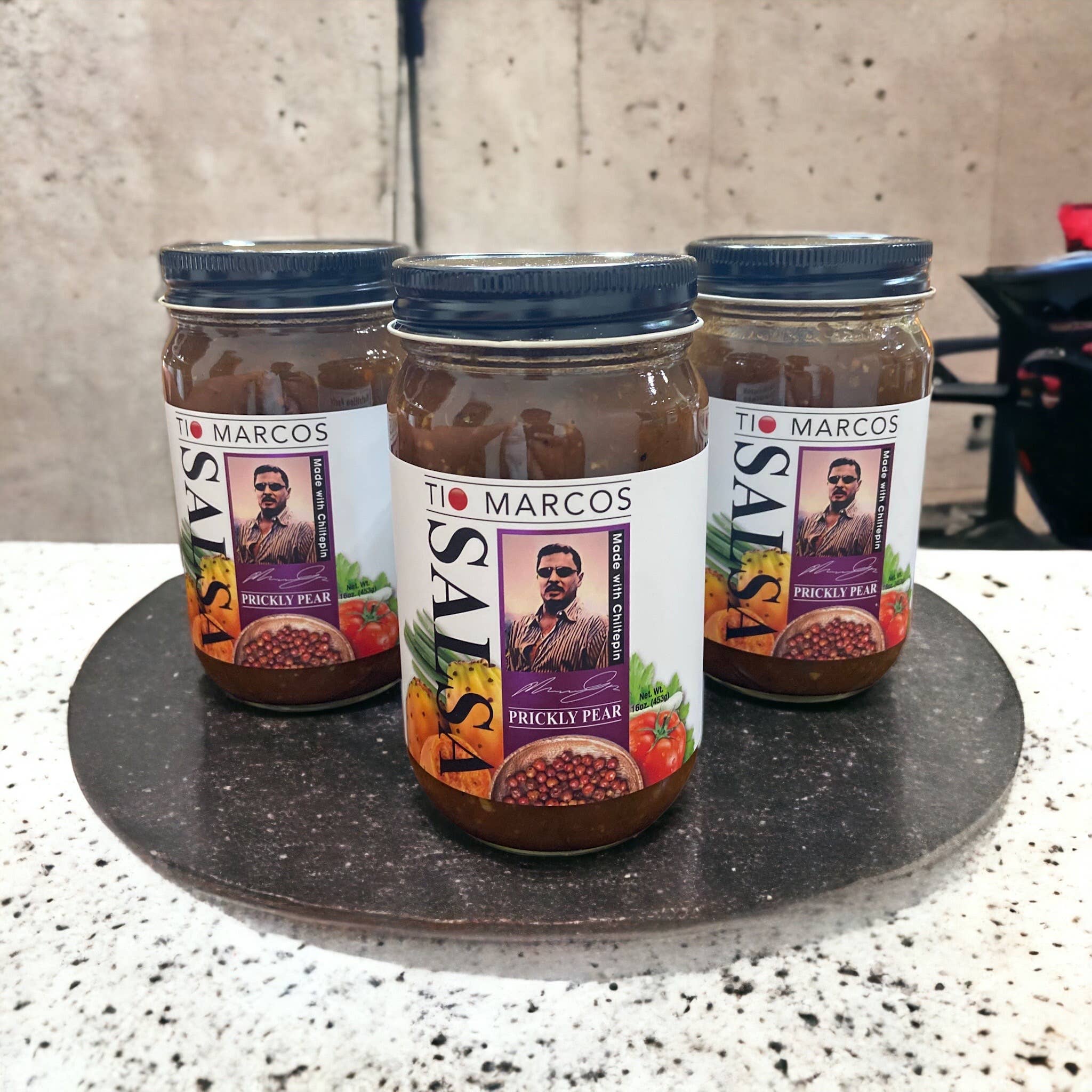 Tio Marcos Artisan Foods - Wholesale Salsa - Tio Marcos Prickly Pear Chiltepin Salsa
