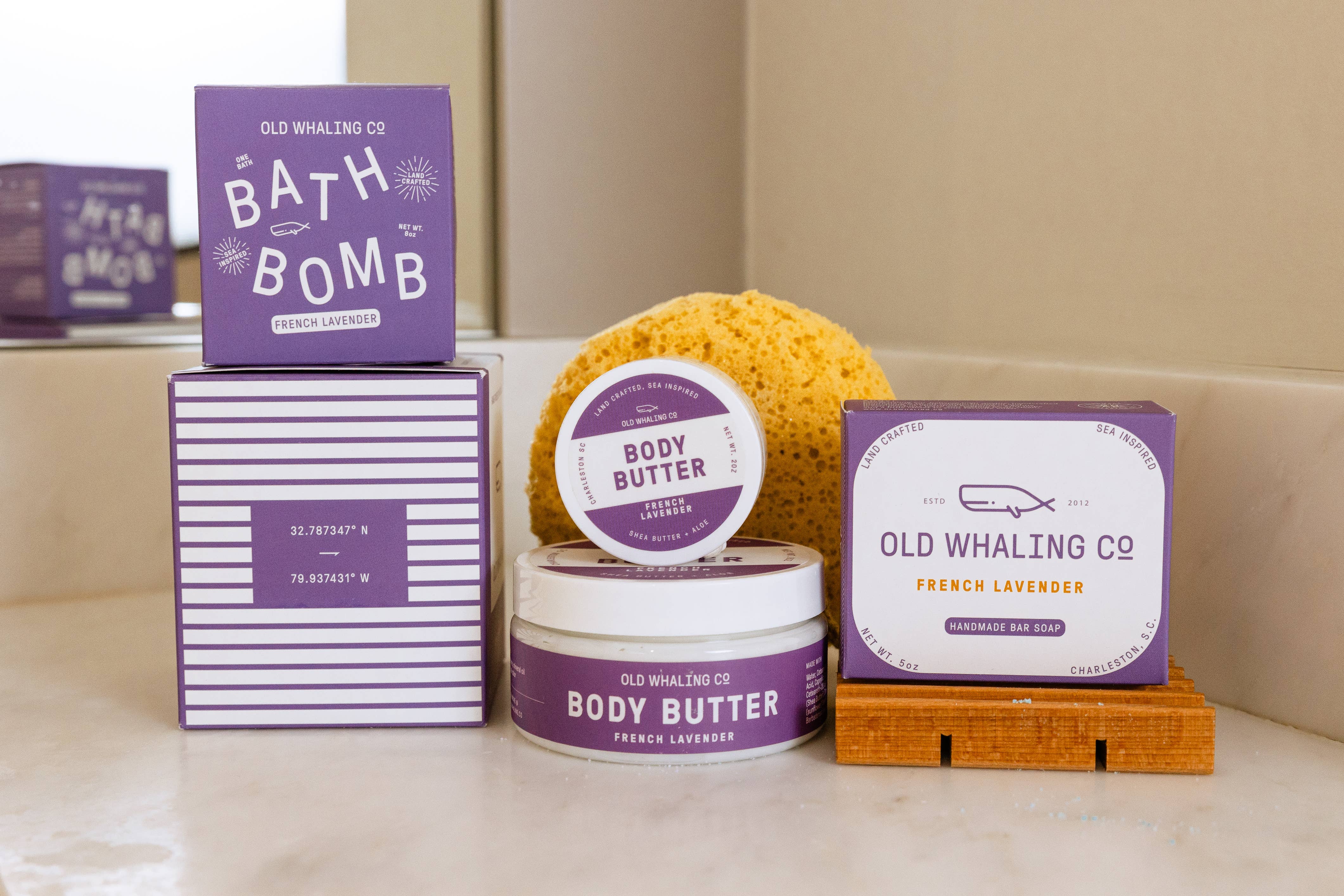 Old Whaling Company - Wholesale Bath Bomb/Fizz - French Lavender Bath Bomb5