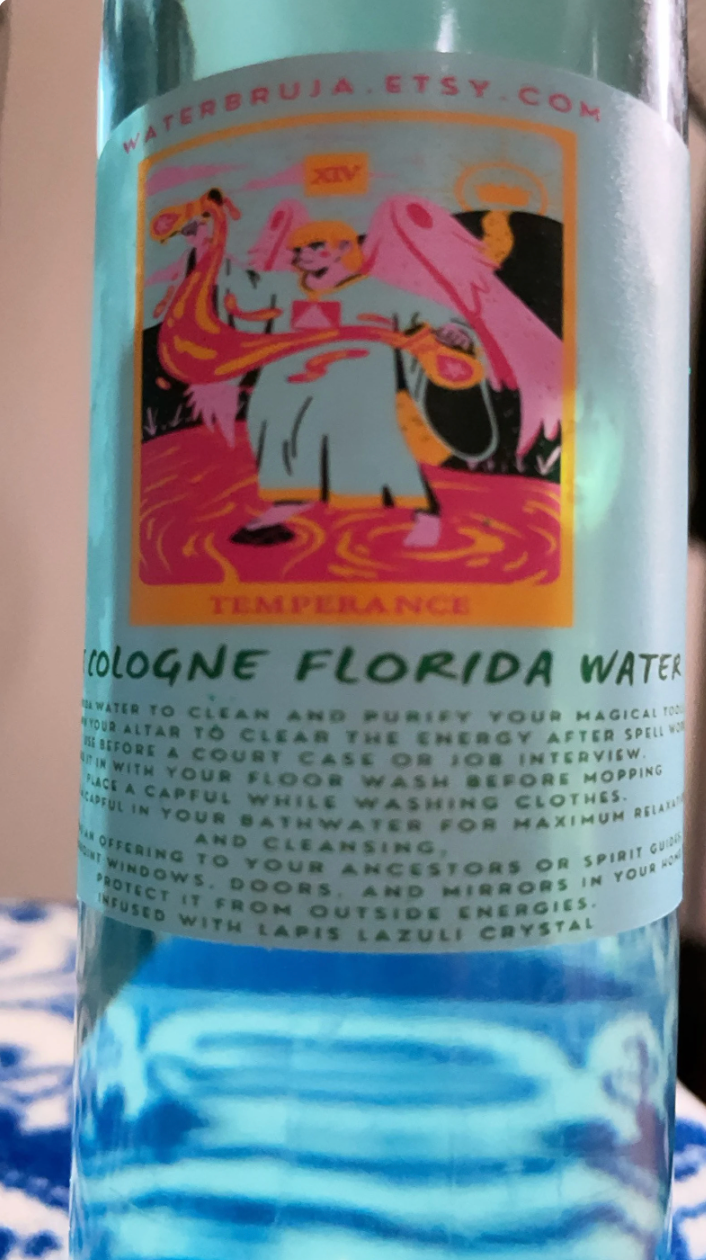 WaterBruja - Wholesale Cologne spray - Blue Cologne Florida Water, Lapis Lazuli, Magic Water2