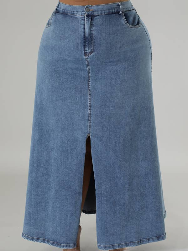 Gonna Plus Stretch per la vendita all'ingrosso da parte di J2 FASHION