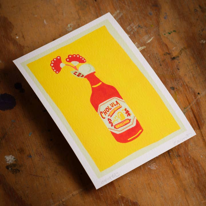 Okra Bits - Wholesale Art Print - Cholula's