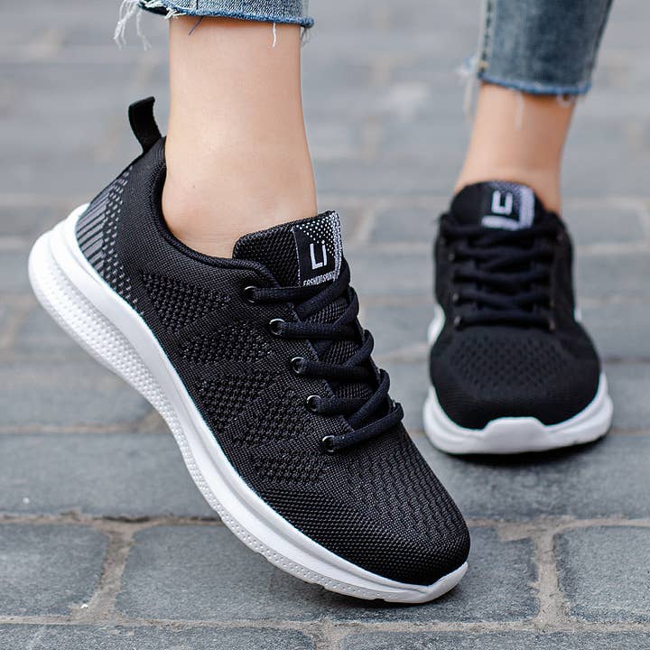 Memory Foam Tennis Sneakers Sportskor Kvinnor för wholesale av Calseosvic