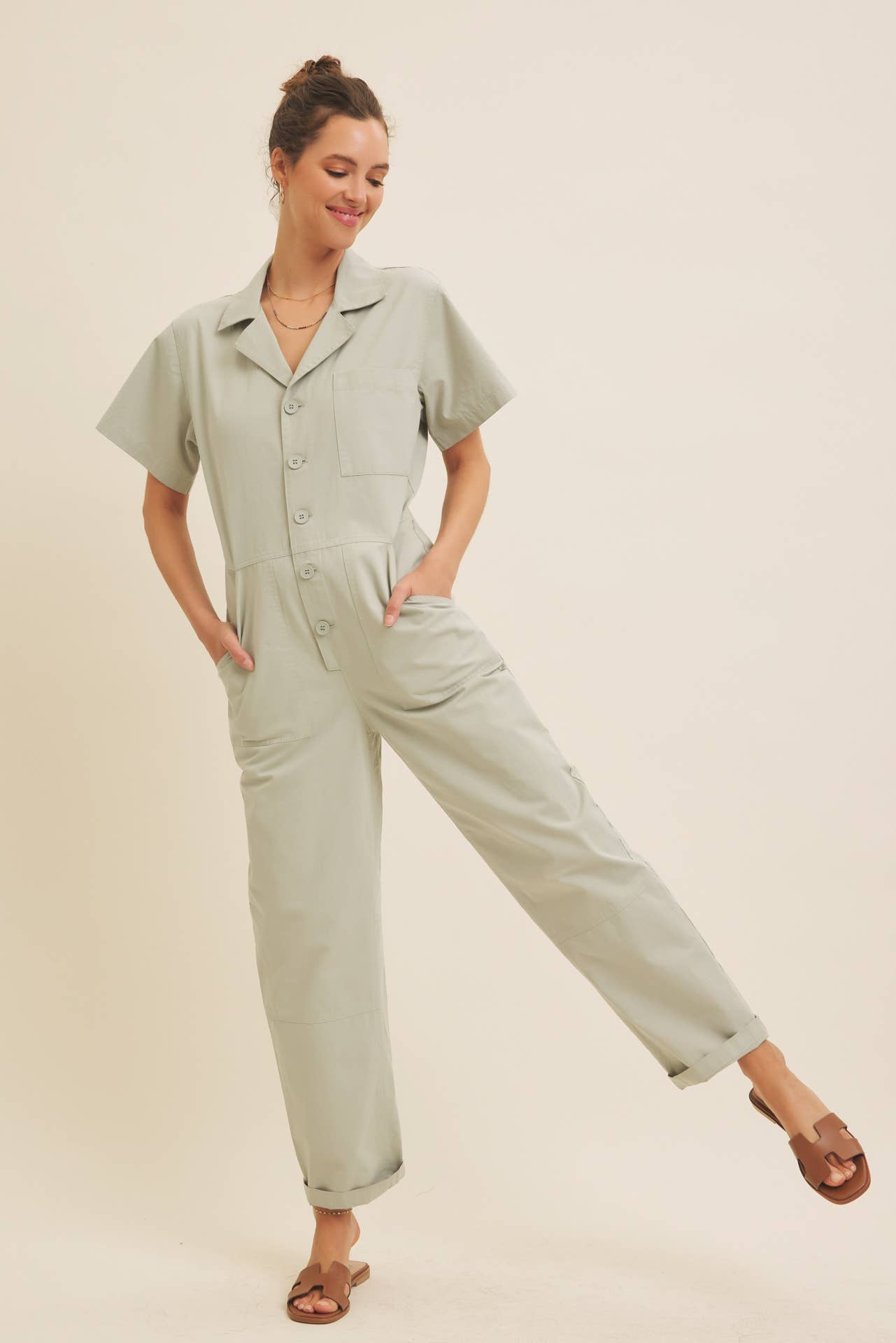 in february – wholesale Jumpsuit - Dam – ÄKTA ÅRET-RUNT GÅ-TILL TVÄTTAD ARBETSDRÄKT I BOMULL0