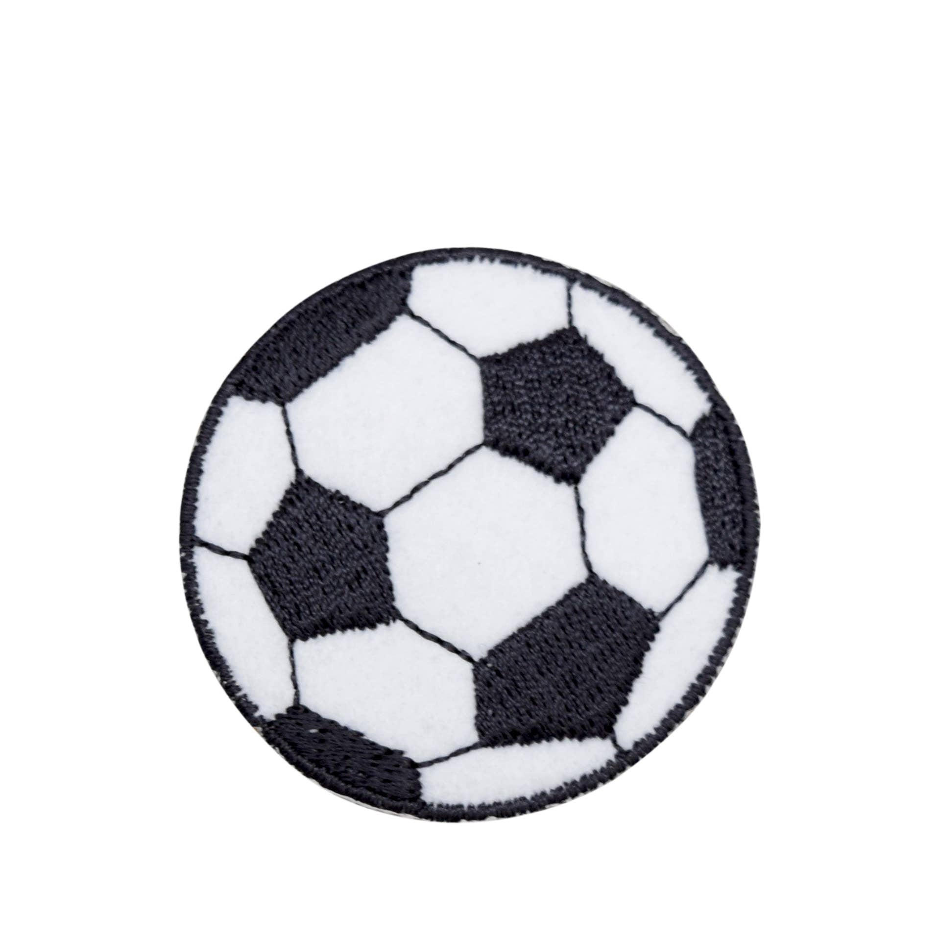 Wholesale Applique - Vente Écusson - Ballon de football 2,5" - Futebol - Écusson brodé à repasser