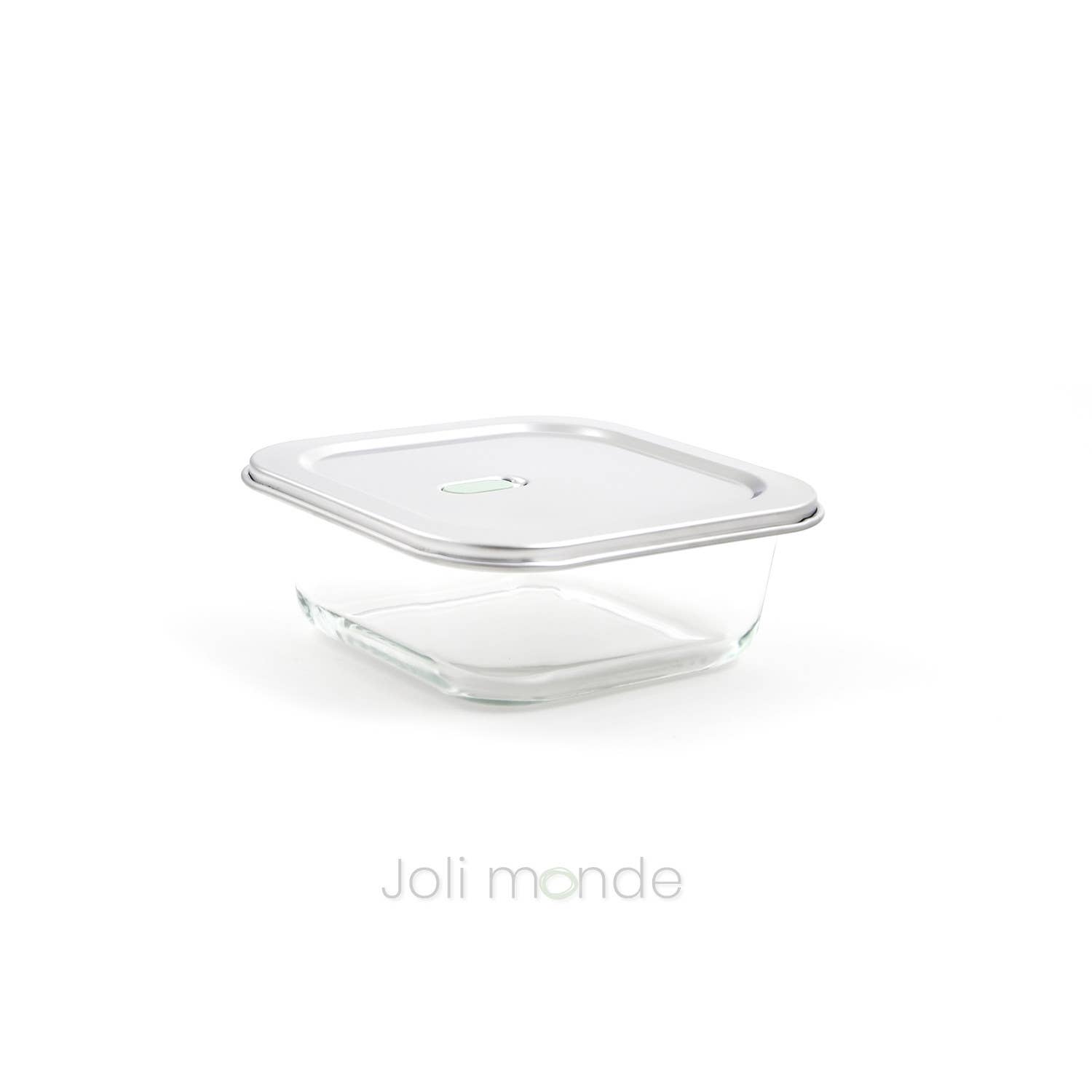 Joli Monde - Wholesale Food Storage Container - Glass & stainless steel container 800ml - Joli Monde