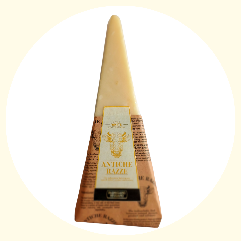 Gourm.it - Wholesale Cheese - Parmigiano Reggiano White Cows 150g. Rich flavor. Modena.0