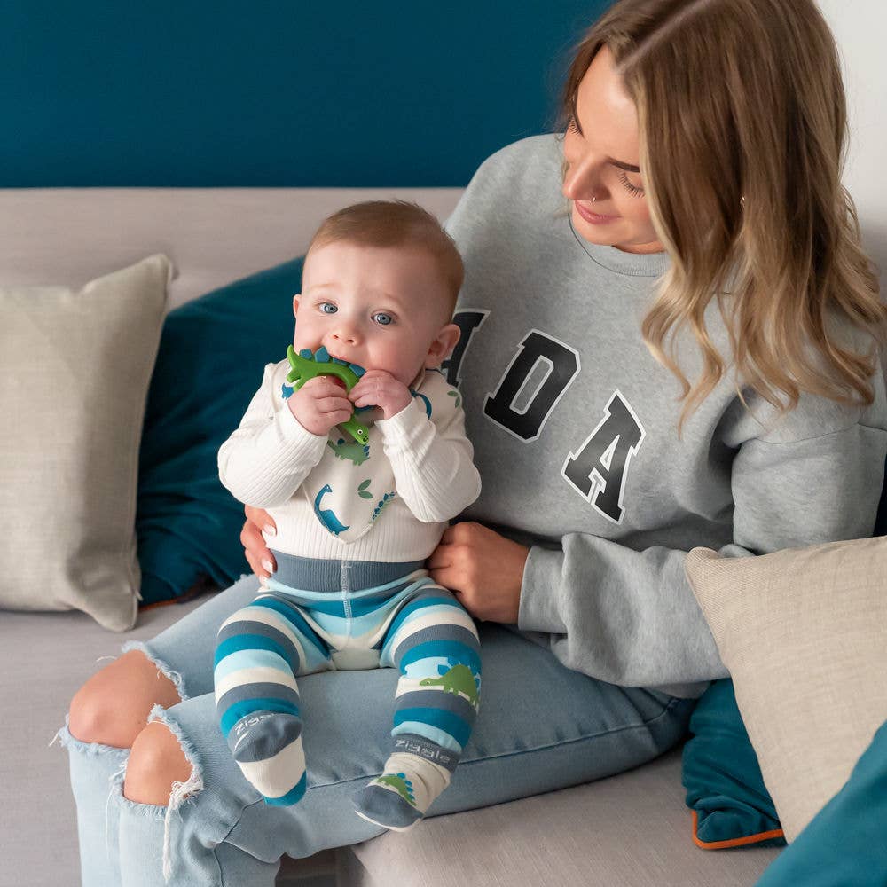 Ziggle Baby - Wholesale Teether (Not Clip-On) - Baby - Dinosaur Teether Silicone2