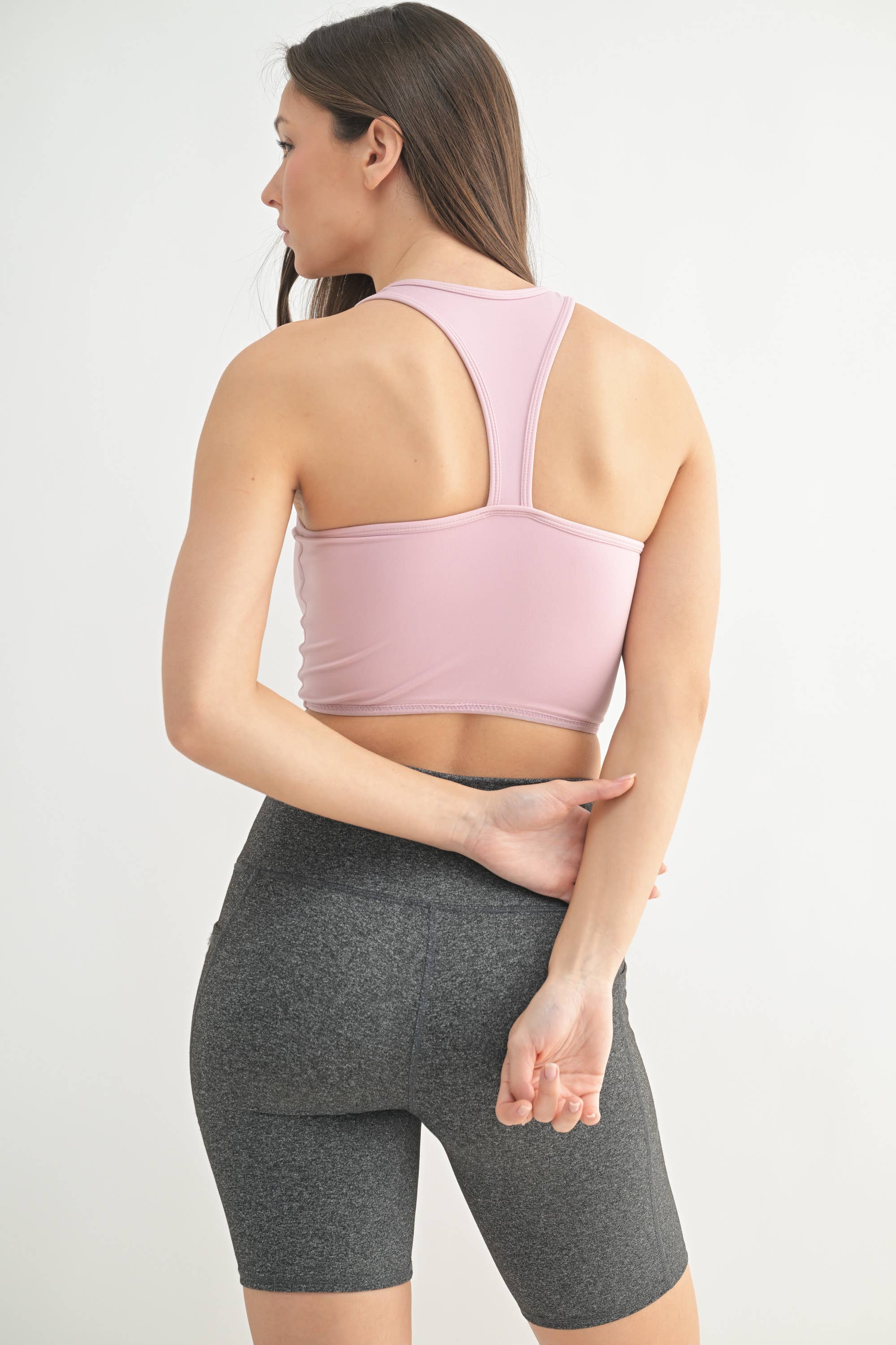 Mono B - Vendita all'ingrosso Maglia sportiva - Donna - VERDE - Canotta corta aderente Extreme Racer6