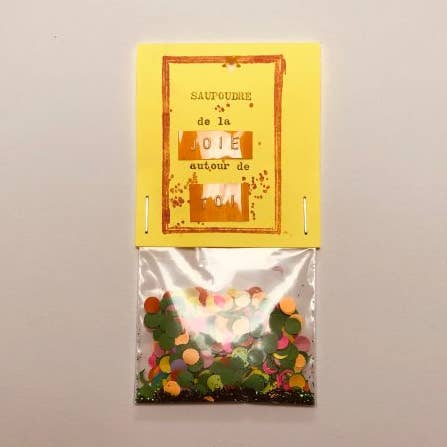 Sacchetto Magico Spargi Gioia Intorno a Te per la vendita all'ingrosso da parte di La fabrique de MOTS MAGIQUES