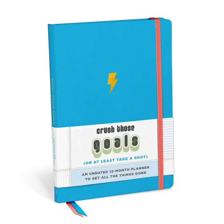 Crush Those Goals Large Hardcover Planner for wholesale by Hachette Book Group