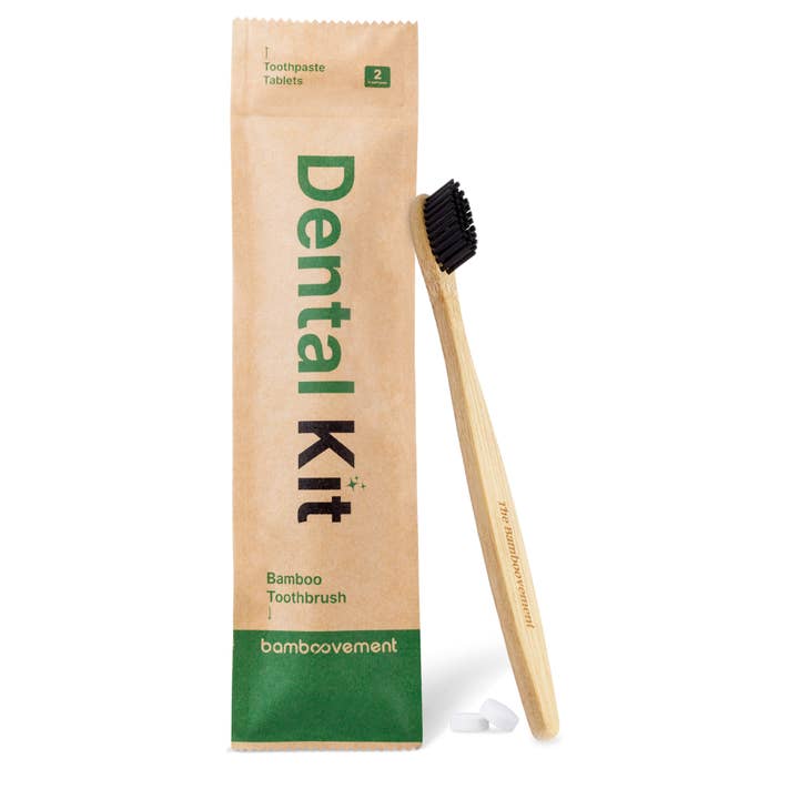 Dental Kit | Bamboo Toothbrush + Toothpaste Tablets and other Purchase Wholesale beewise. Free Returns & Net 60 Terms on Faire trending on Faire.