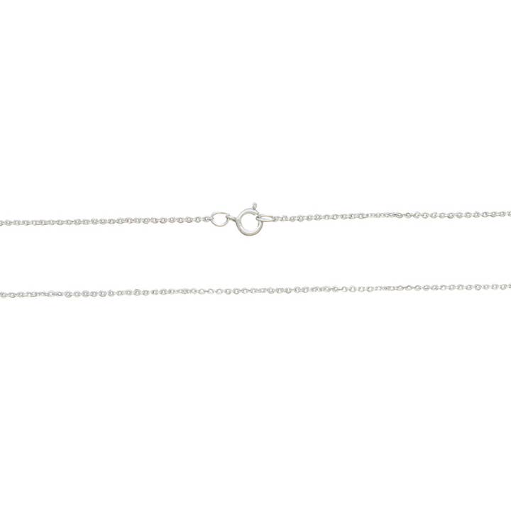 Cadena tipo cable de 1,08 mm x 1,4 mm, 16 pulgadas con anillo de resorte para venta al por mayor de Kamal