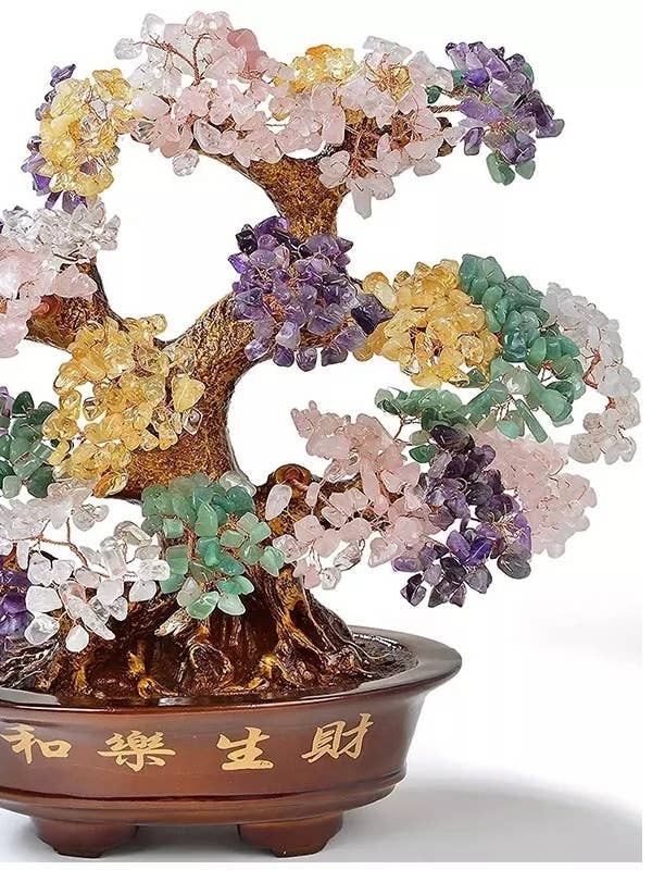 Tree of Life Chakra Crystal Tree for Healing and Luck for wholesale by jiomind