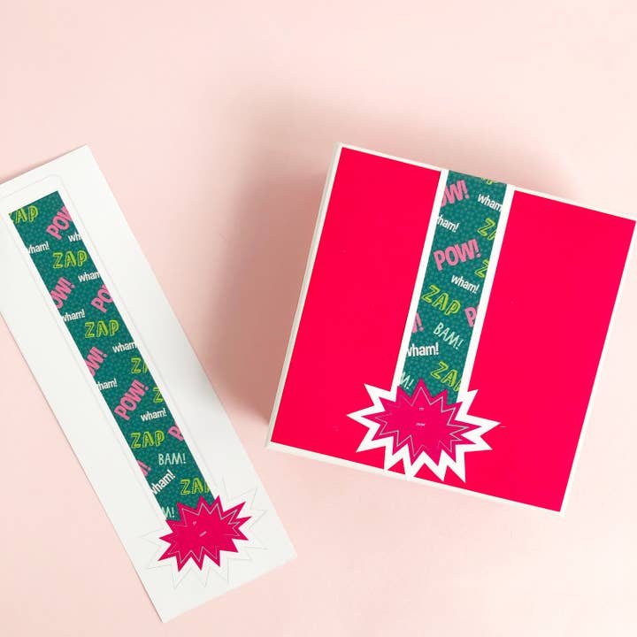 Supergirl Gift Sticker - 12 Units for wholesale by Label Circus