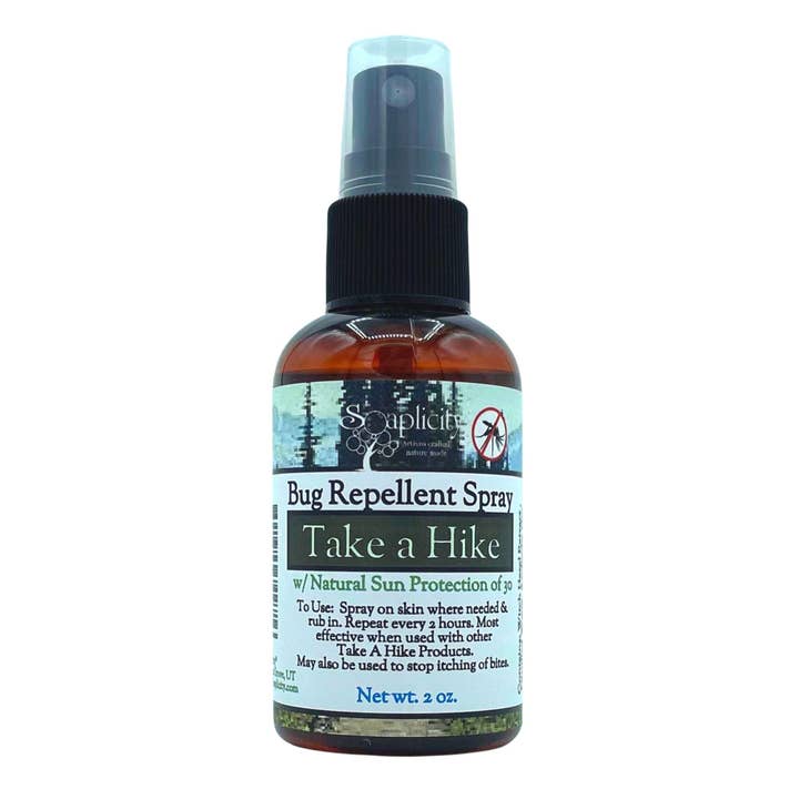 Soaplicity - Wholesale Insect repellent - Take A Hike Bug Repellent Spray - 100% Natural Bug Repellent2