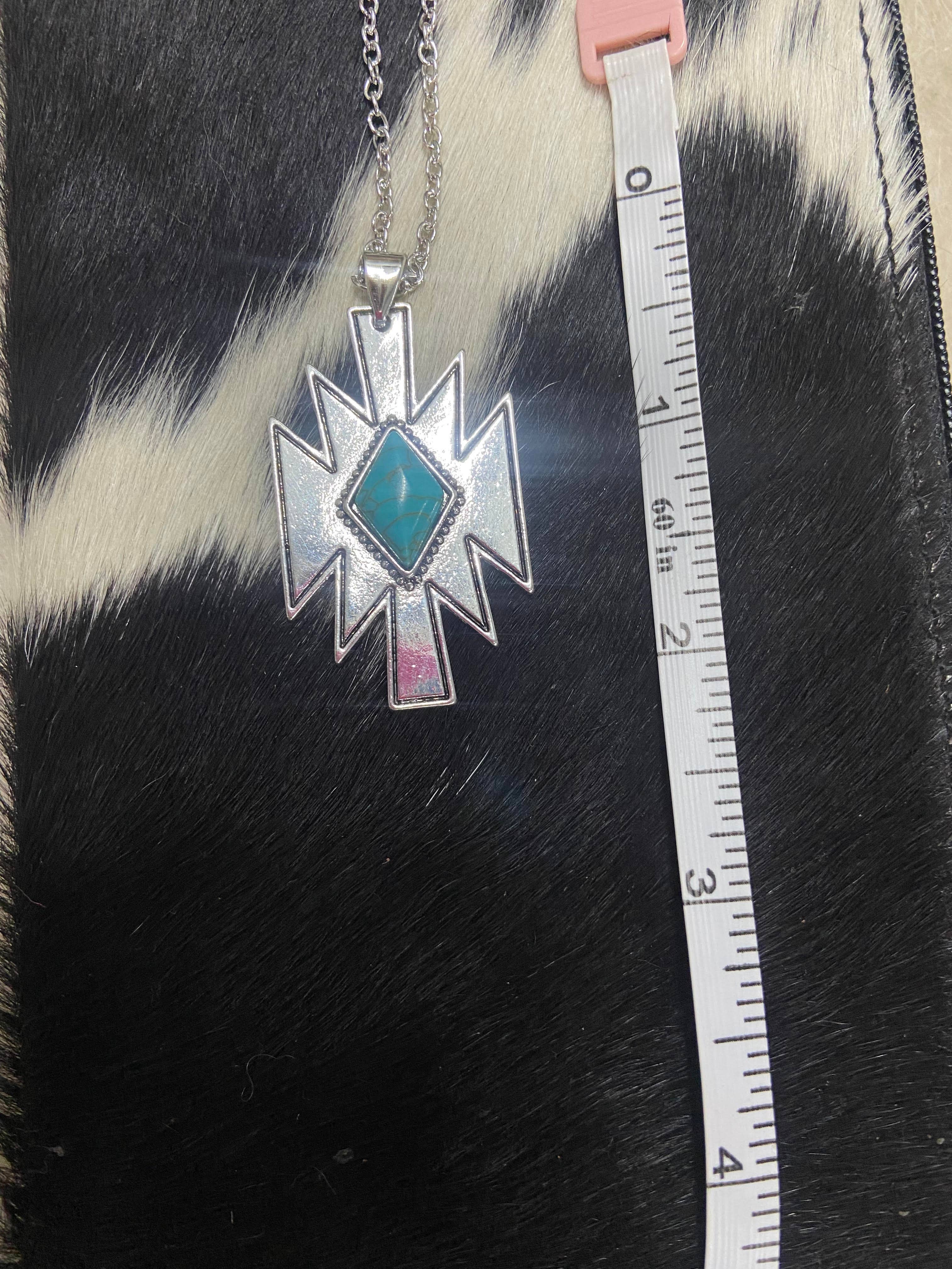 Texas Western Cowhide Bags and More - Wholesale Pendant/Charm Necklace - Aztec Necklace2