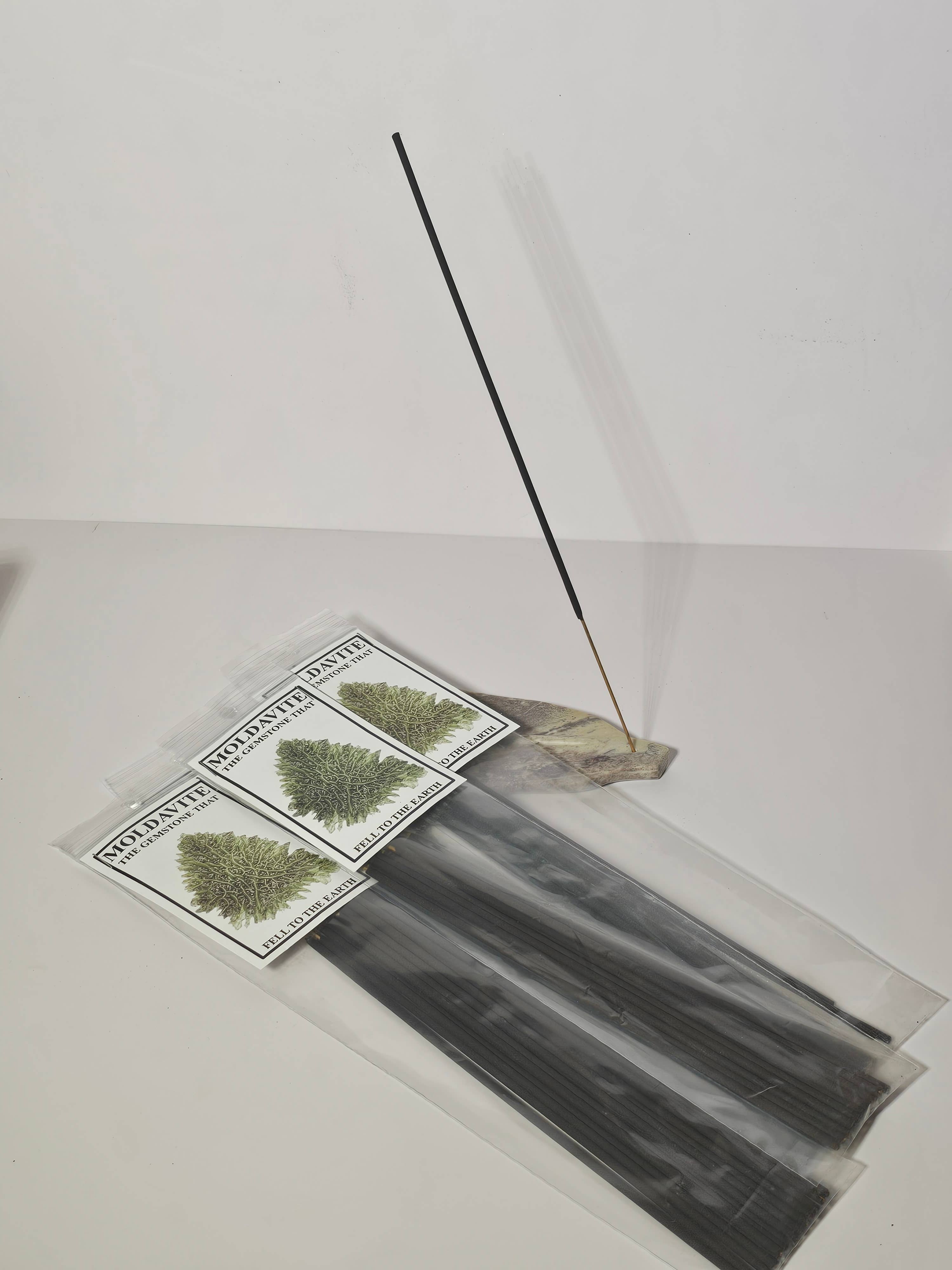 Saltroot Apothecary - Venta al por mayor Incienso - Incienso de moldavita (conos y varillas)6