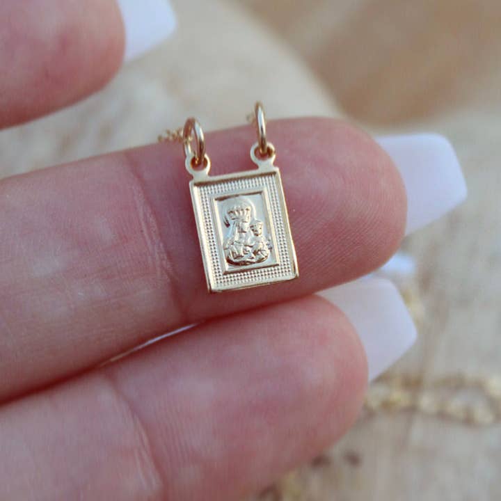 Naomi's Happy Place Shop - Wholesale Pendant/Charm Necklace - Scapular Necklace25