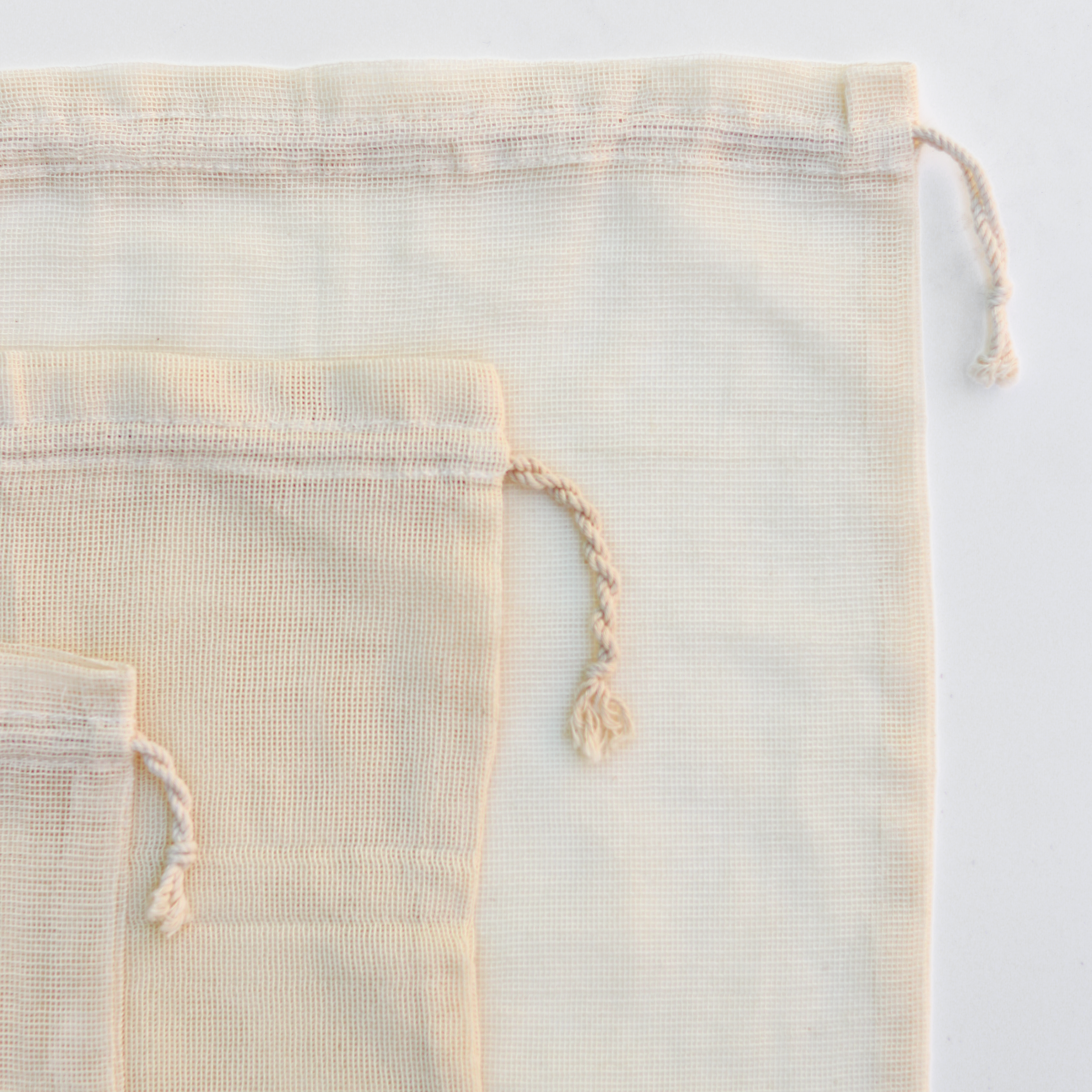 Ethik - Wholesale Grocery/shopping bag - Organic Cotton Mesh Produce Bags3