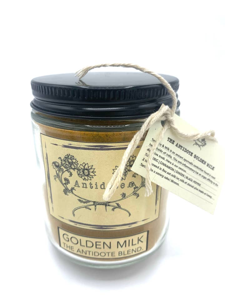 Golden Milk. Antidote Blend for wholesale by Antidote Apothecary
