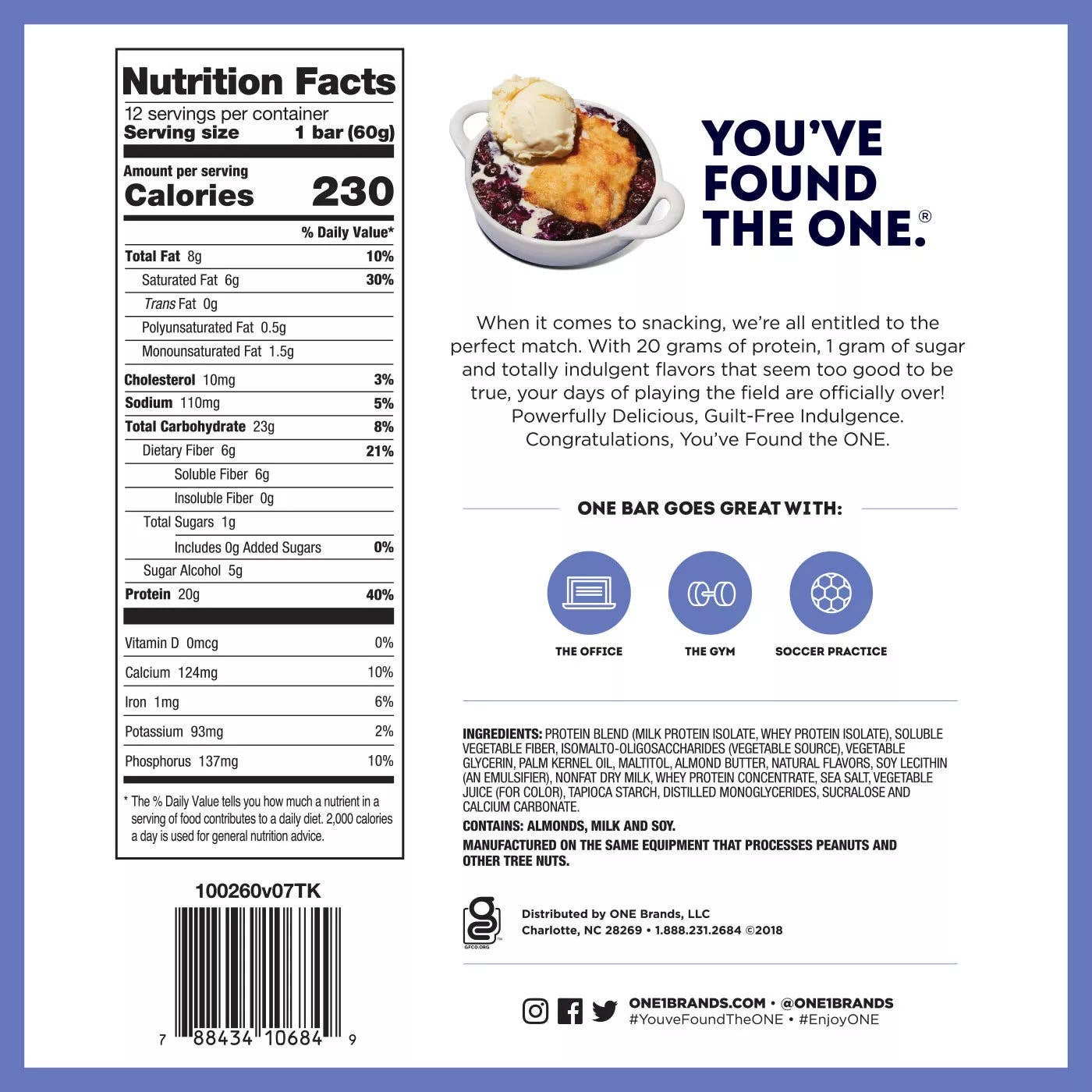 Campus Protein - Wholesale Snack Bar - ONE Bar28