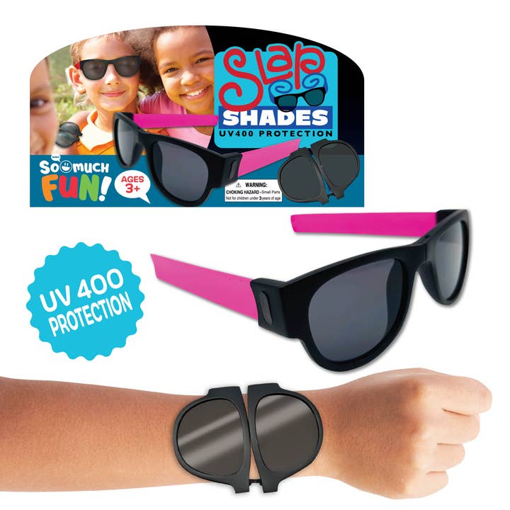 Novelty Brands - Wholesale Sunglasses - Kids - SO MUCH FUN! KIDS SLAP SUNGLASSES 12 PIECES PER PACK