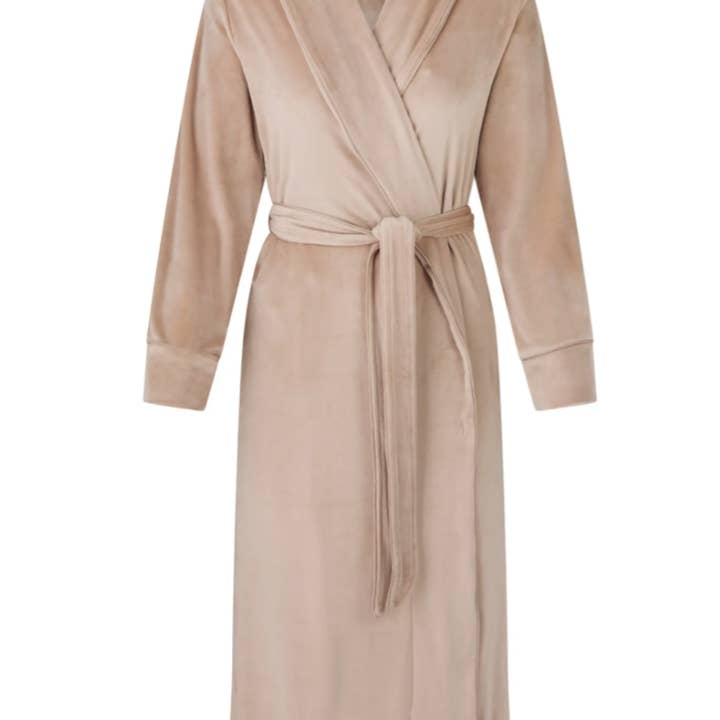 Pure Fiber - Wholesale Robe – Women's - Plush Velour Women’s Robe – Soft, Cozy & Elegant Fit10