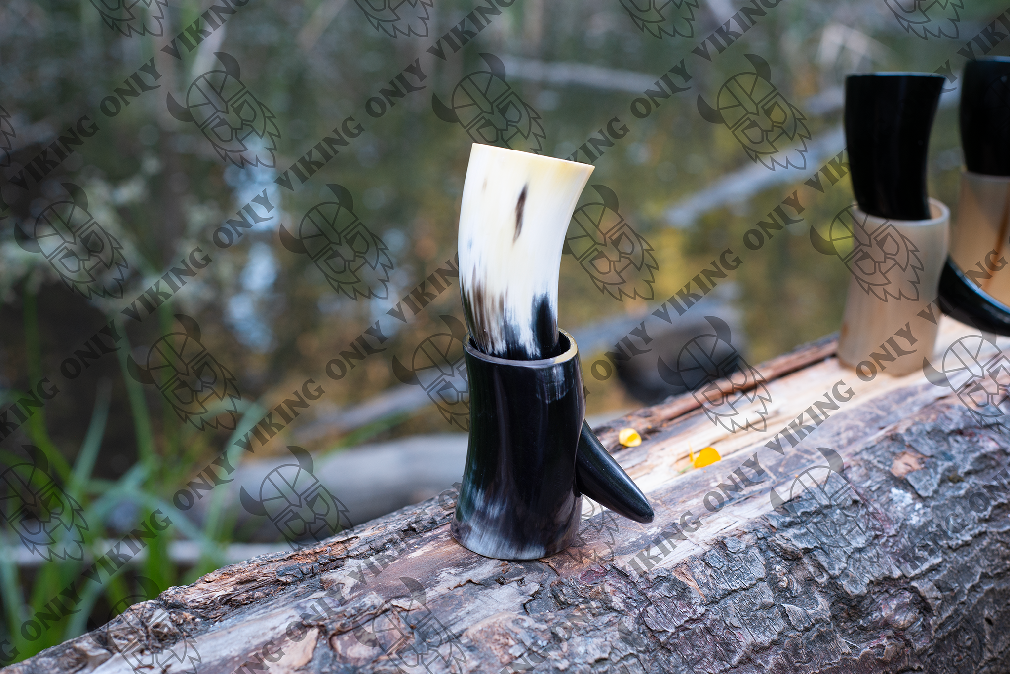 OnlyViking - Wholesale Drinking Glass/Cup - Viking Drinking Horns 100% Authentic Ox Horn With Engraved Design and Stand4