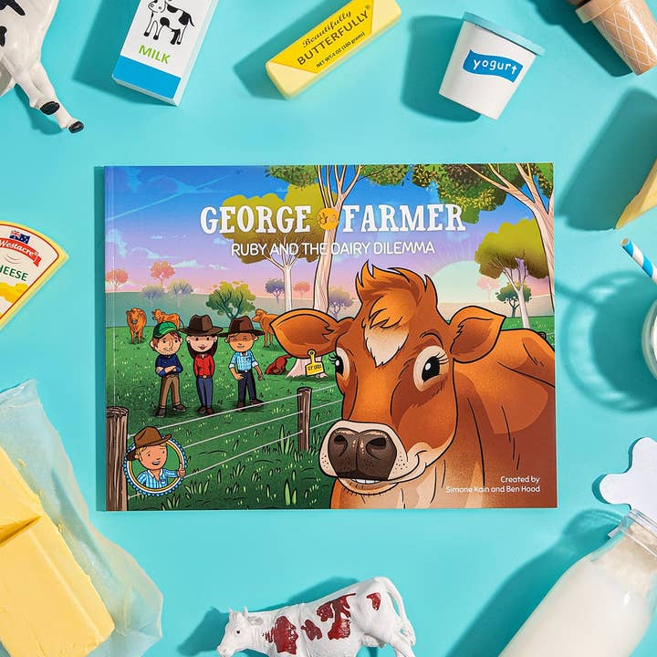 George the Farmer - Wholesale Book - Kids - George the Farmer, Ruby and the Dairy Dilemma Picture Book