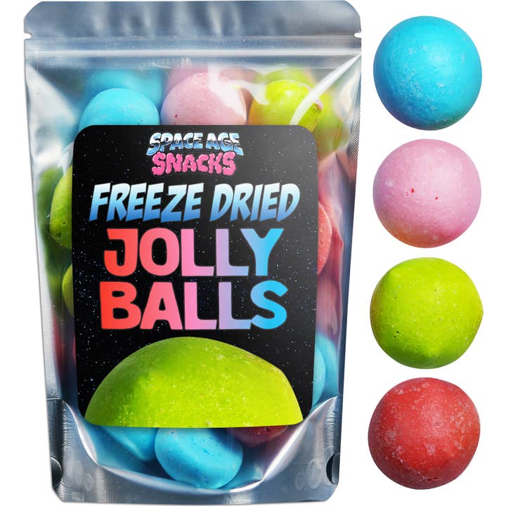 Gefriergetrocknete Space Balls (2,5 Unzen) für den Großhandel von Space Age Snacks