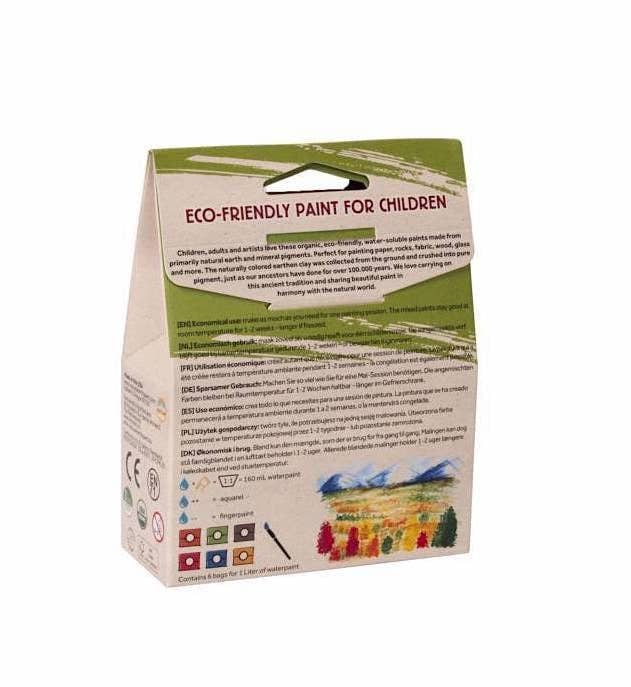 Natural Earth Paint EU - Vente Assortiments de peinture - Kit de peinture à base d'eau pour enfants Earth Paint Découverte3
