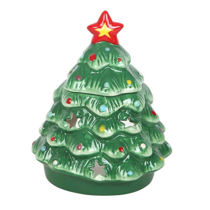 Something Different Wholesale - Wholesale Oil Warmer - Nostalgic Christmas Tree Oil Burner1
