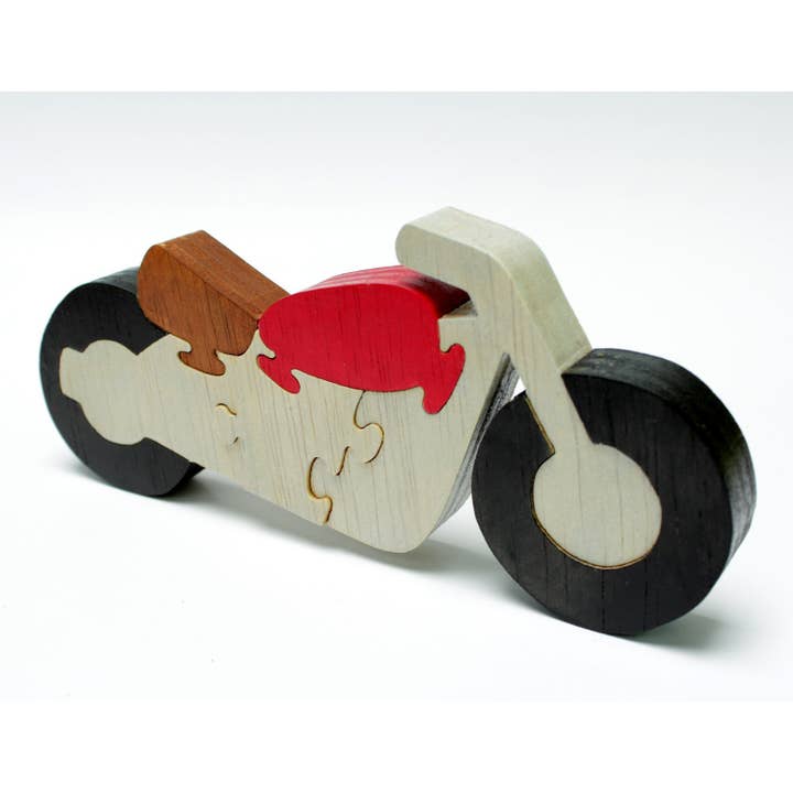 Motorcycle Puzzle and Kids Room Decor for wholesale by Berkshire Bowls