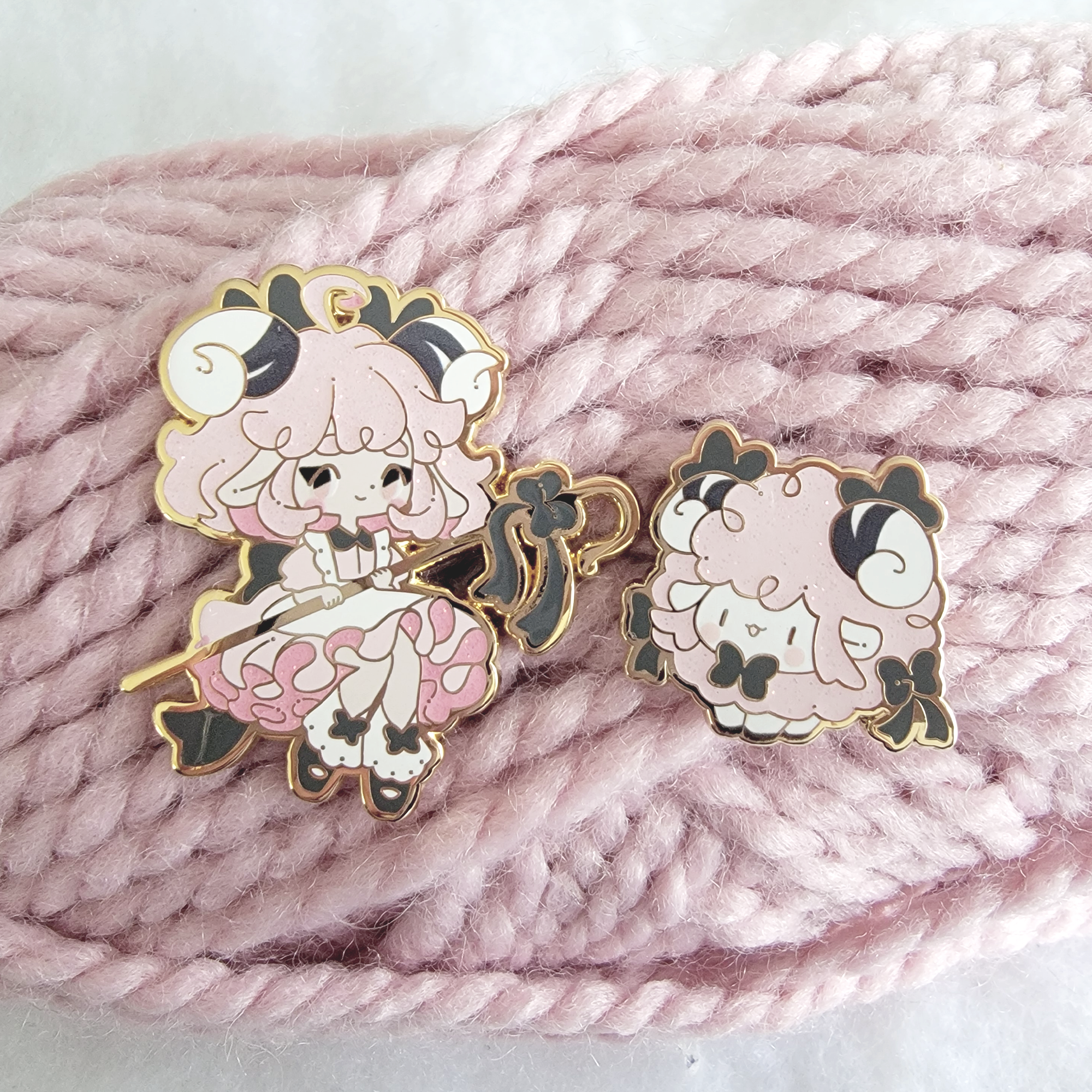 Xhilyn - Wholesale Lapel Pin/Button - Bow Peep Pins - Feb 20251