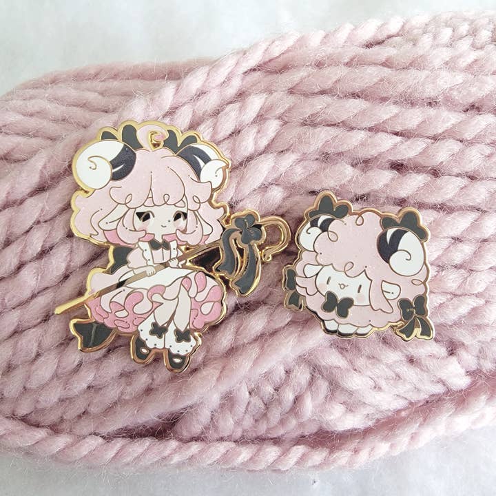 Xhilyn - Wholesale Lapel Pin/Button - Bow Peep Pins - Feb 20251