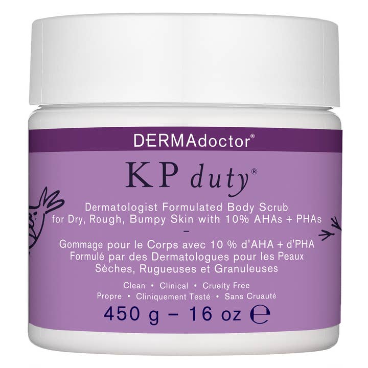 DERMAdoctor - Wholesale Body Scrub/Exfoliant - KP Duty Body Scrub for Dry, Rough, Bumpy Skin 16oz.