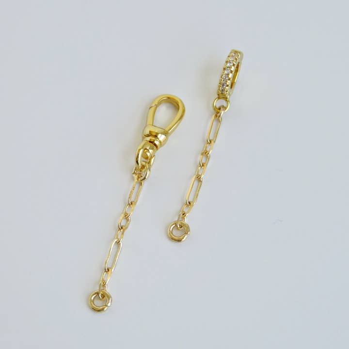 Boutique Suarez Co. - Wholesale Individual Charm/Pendant - Hinged Clasp Lariat Chain - add a charm4