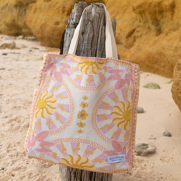 Sunni Scenes - Wholesale Tote bag – Women's - Soli Beach Tote Bag0