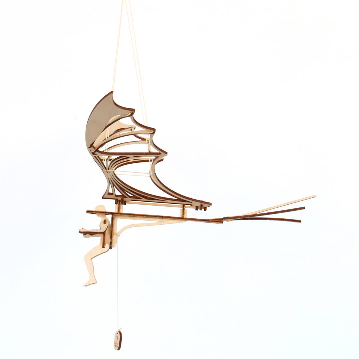 Dahimo - Wholesale DIY Craft Kit - Da Vinci Medium Suspended Ornithopter-Func. Wooden Model Kit2