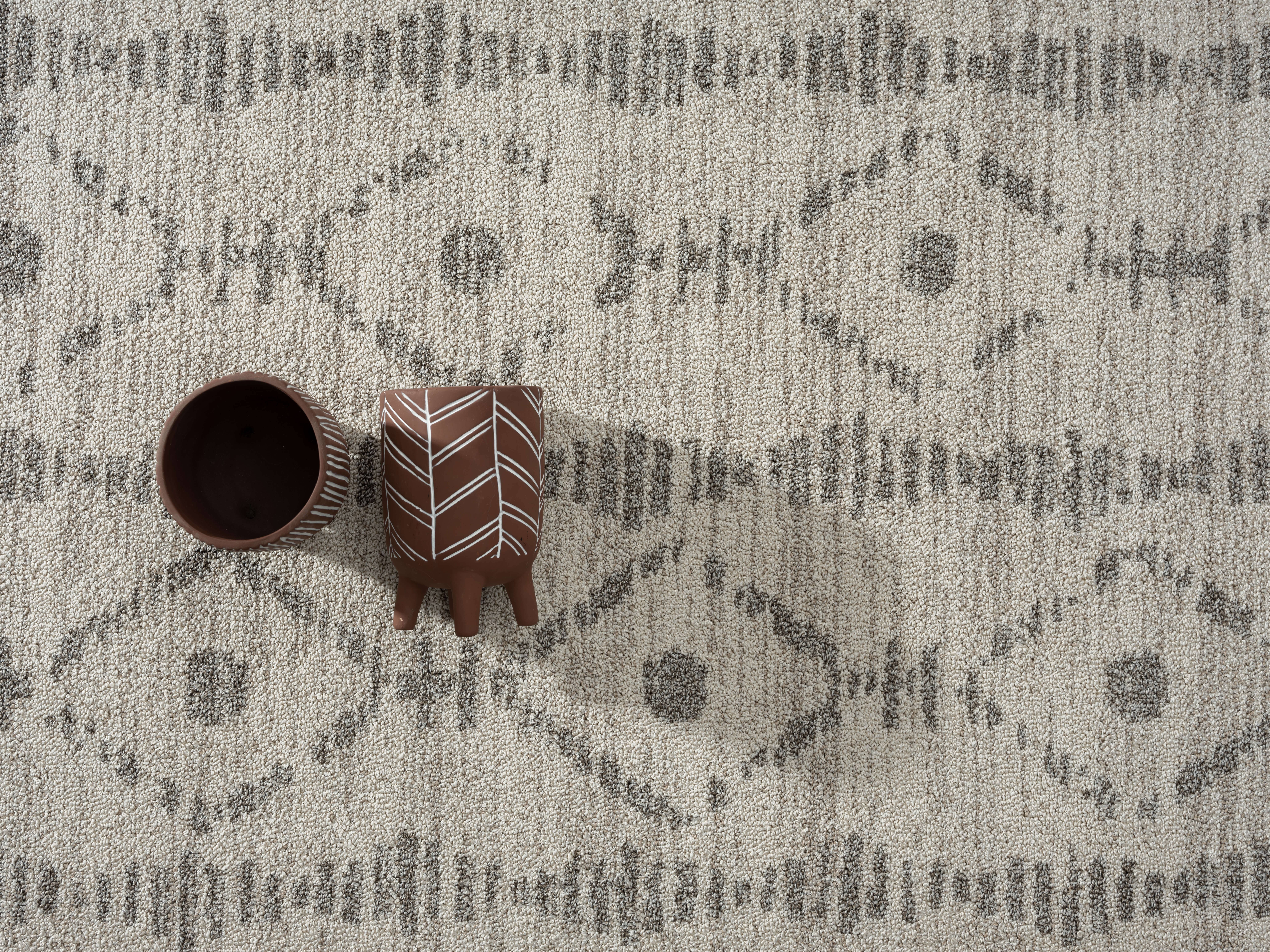 Abani Rugs - Wholesale Vloerkleed - Abani Layla Boerderij Geometrisch Beige en Bruin Vloerkleed5