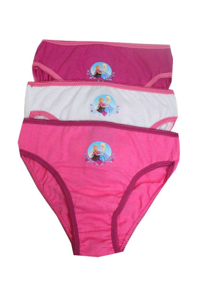 Evidence - Wholesale Underwear - Kids - Cotton Girl Panties - 3 Pieces - Ice Magic - 98-1040
