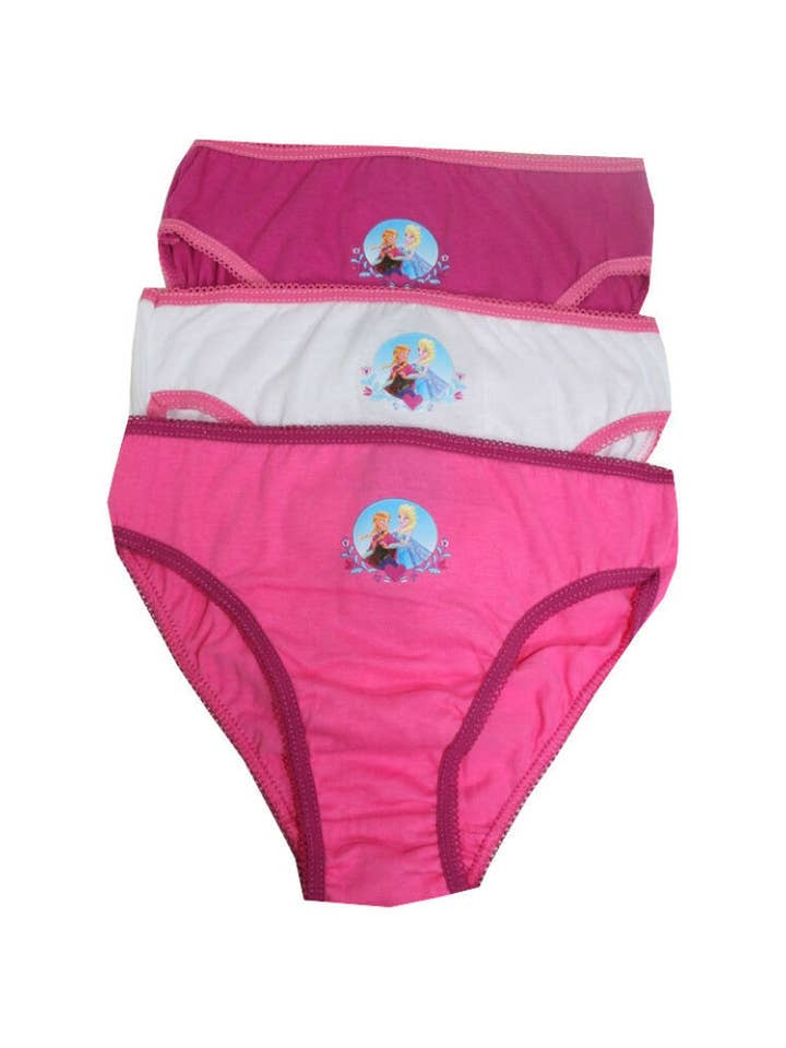 Evidence - Wholesale Underwear - Kids - Cotton Girl Panties - 3 Pieces - Ice Magic - 98-104