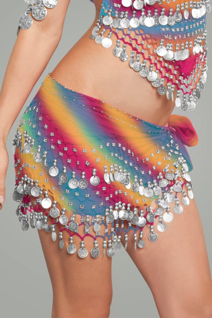 Western Fashion - Wholesale Belt - Women's - 2057 - Coin Sash - 158 coins54