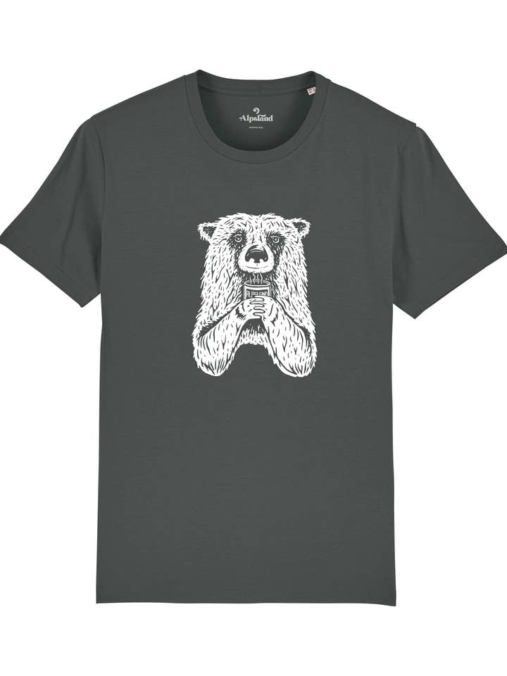 Mais d'abord, café - T-shirt premium bio pour homme pour la vente par Alpsland