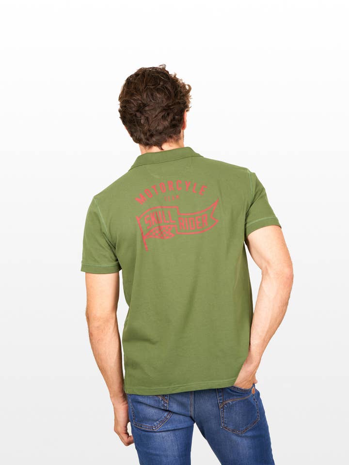 Polo Motorcycle Team para venta al por mayor de Skull Rider