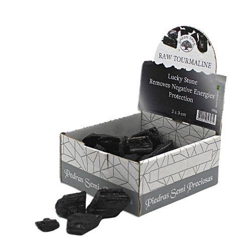 Tourmaline tumbled display 500g for wholesale by Green Tree