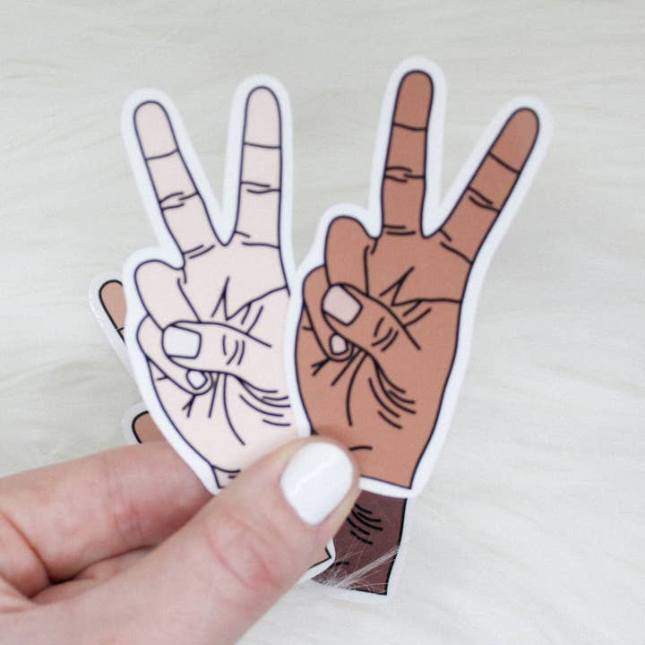 Peace Sign Stickers for wholesale by Shop Katherine Marie