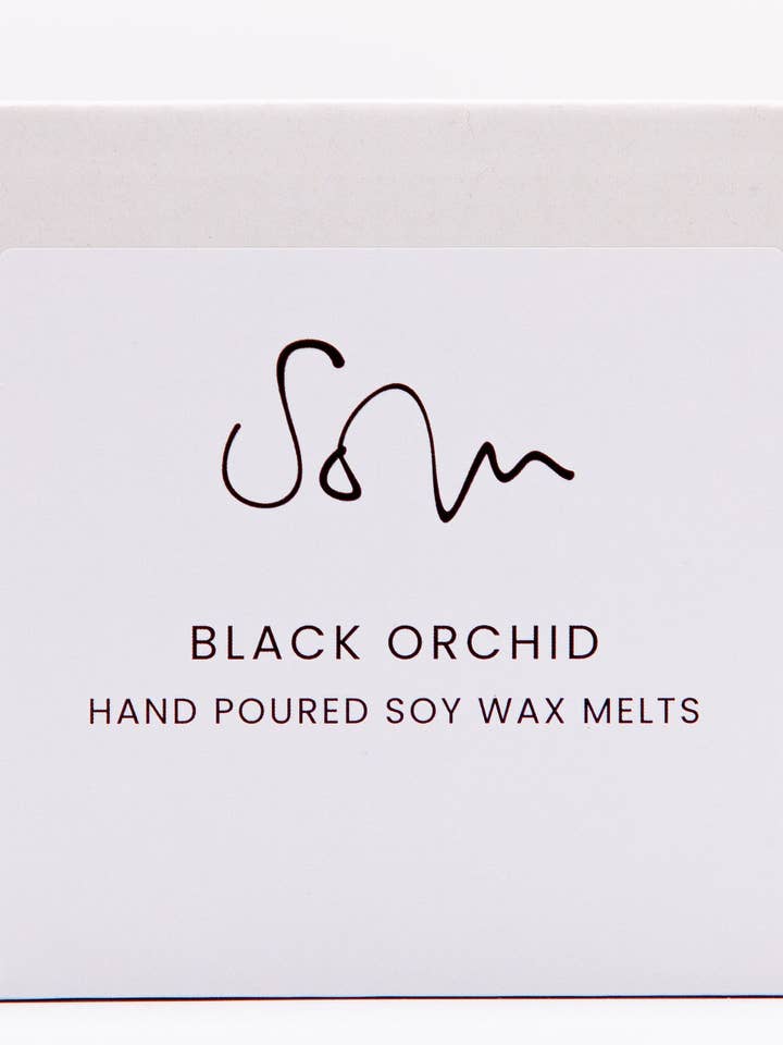 Black Orchid Wax Melt for wholesale by Solu Candles