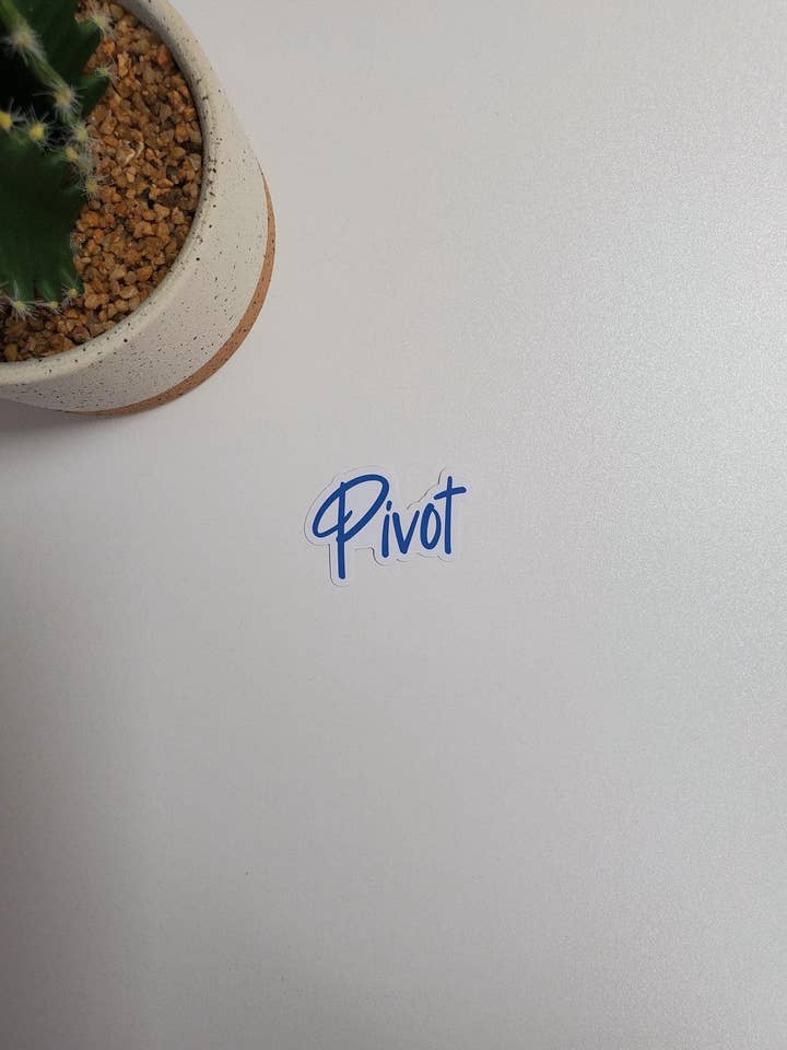 Autocolante de Texto Pivot por atacado de Fig Tree Works